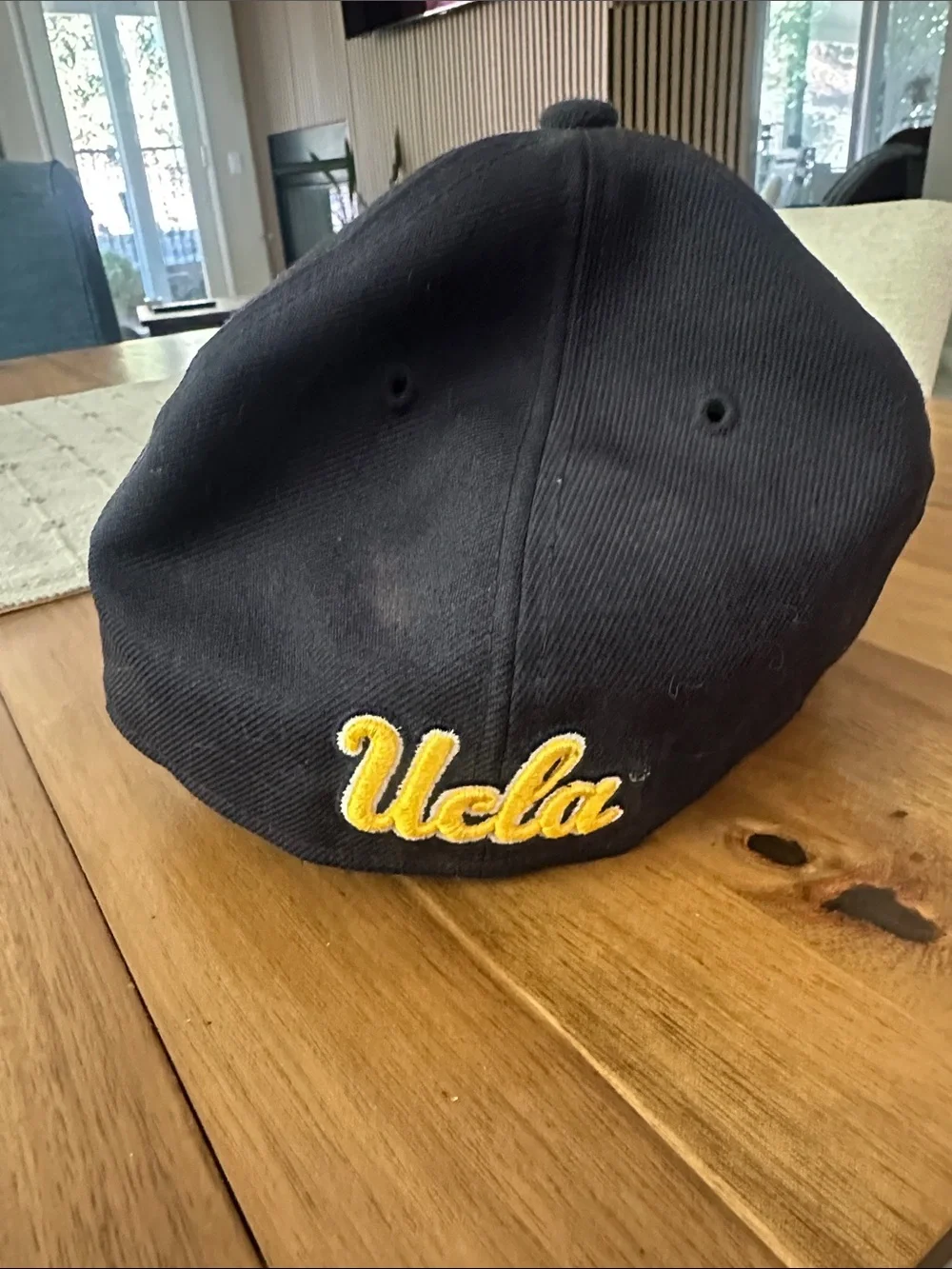 New Era Black Baseball Cap with Gold 'B' Logo